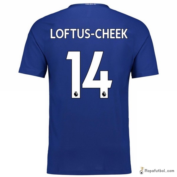 Camiseta Chelsea Replica Primera Ropa Loftus Cheek 2017/18